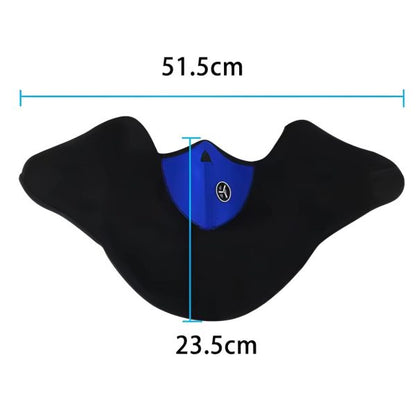 Winter Windproof Bike Mask Half Face Motorcycle Masks For Men And Women