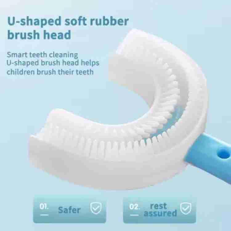 U-ShapedTooth Brush & Safety Helmet Pack of 2